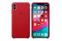 Чехол для телефона APPLE iPhone Xs Max Leather Case - Red (MRWQ2FE/A)