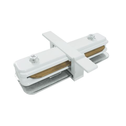 Коннектор прямой для встраиваемого шинопровода Elektrostandard Track Rail WH Recessed TRCM-1-I-WH
