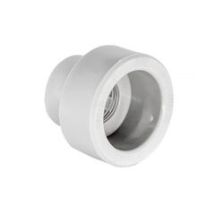 Муфта переходная ПП 40-25 PN 25, муфта-муфта, белая, РосТурПласт 16260
