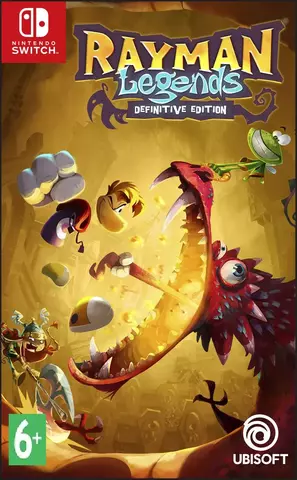 Игра Rayman Legends: Definitive Edition (Switch) (Б/У)