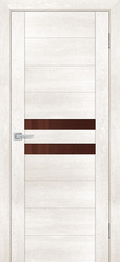 Дверь PSN- 4 / Цвет Бьянко антико / кофе лакобель / Двери PROFILO PORTE