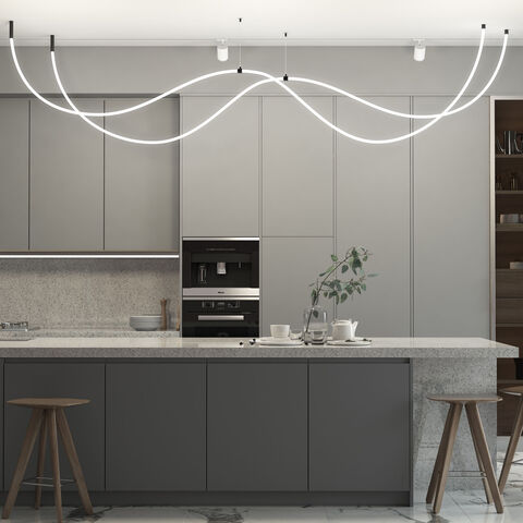 Подвесной трос для круглого гибкого неона Elektrostandard Full light FL 2830 черный 2м