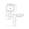 ArtCeram DAL001 01 00 ArtCeram  Dial  Раковина подвесная/настольная 60x47 см, 1 отверстие, цвет белый (Не производится)