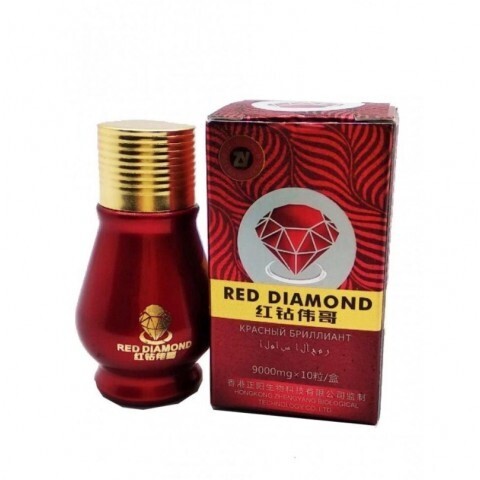 Препарат для повышения потенции Красный бриллиант (Red Diamond) 10 таб.