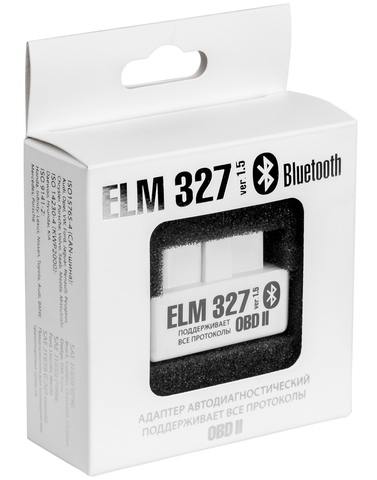 Адаптер автодиагностический EMITRON ELM327 Bluetooth