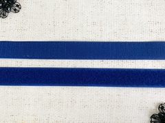 Велкро/липучка комплект, ш. 2,5 см, синий