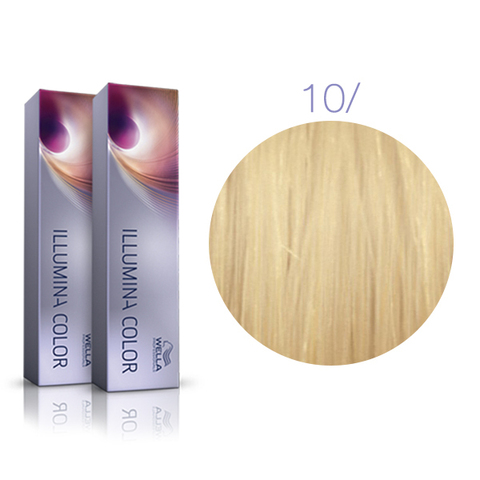 Wella Professional Illumina Color 10/ (Яркий Блонд) - Стойкая крем-краска для волос