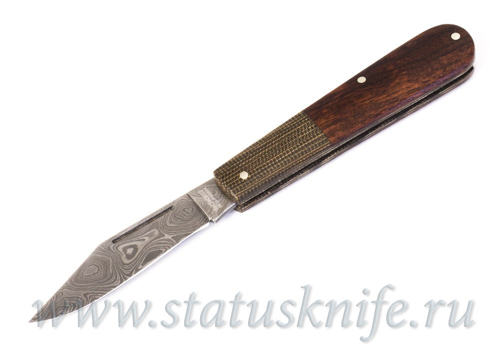 Нож BOKER 100501 Barlow Integral Leopard-Damascus