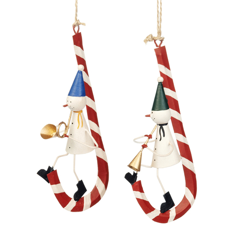 НАБОР НОВОГОДНИХ ИГРУШЕК CANDY SNOWMEN