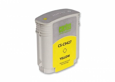Картридж струйный Cactus CS-C9427 №85 желтый (72мл) для HP DJ 30/130