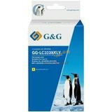 Совместимый струйный картридж G&G GG-LC3239XLY (LC3239XLY) для Brother HL-J6000DW, J6100DW, 52 мл, желтый