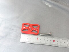 Крепление моточасов Caken красное