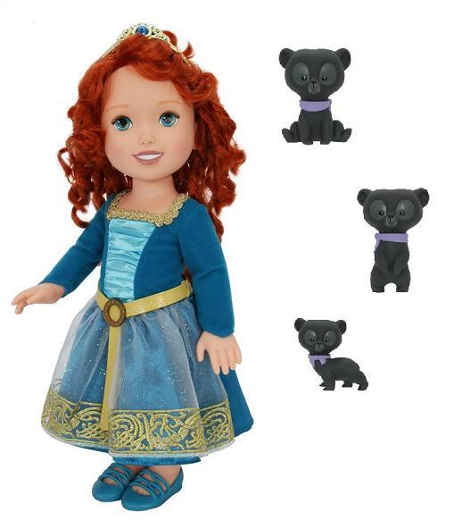Кукла Мерида Храбрая Сердцем - Brave Merida with Bear Brothers