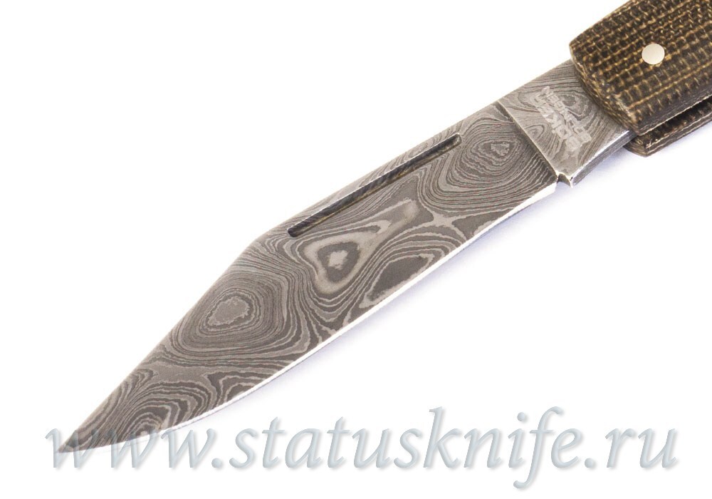 Нож BOKER 100501 Barlow Integral Leopard-Damascus