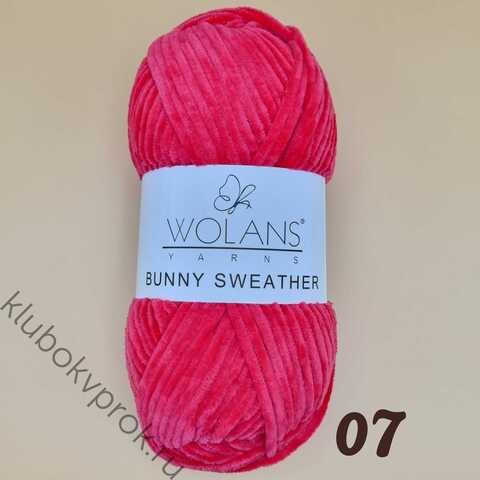 WOLANS BUNNY SWEATHER 300-07, Яркий малиновый