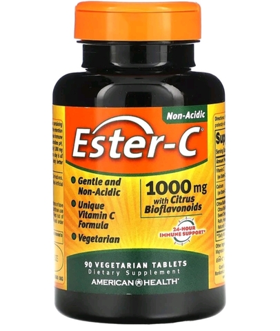 Ester-C, Ester-C, 1000 мг, 90 вегетарианских таблеток