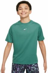 Детская теннисная футболка Nike Kids Dri-Fit Multi+ Training Top - bicoastal/white