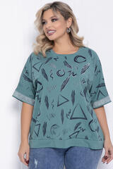 Блуза Симона (олива) Б12293-20 LT Collection