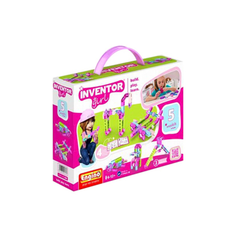 Конструктор"INVENTOR GIRLS", 5 моделей