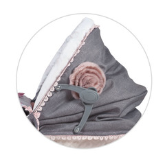 DeCuevas Коляска для куклы с сумкой и зонтиком 