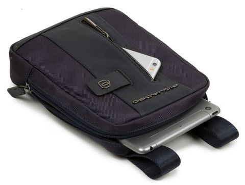 Сумка Piquadro Brief CA3084BR/N, чёрный, кожа натуральная/ткань