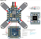 Плата распределения питания Matek 140A 5V/9V/12V PDB-HEX 2-12S (x6 ESC)