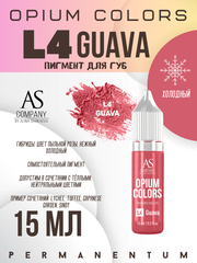 L4 GUAVA пигмент для губ TM AS-Company OPIUM COLORS