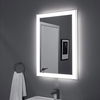 Aquanet 196636 Зеркало Алассио 9085 с LED подсветкой, 900х850x32 мм, инфракрасный выключатель (196636)
