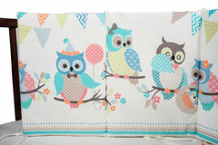 Комплект для кроватки Nuovita "Gufi", 6 предметов. (beige / бежевый)