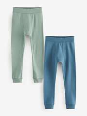Легинсы с термо-эффектом для мальчика Next 480-526, 2 шт., Синий, Салатовый