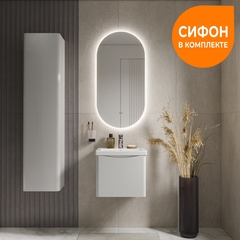 Тумба под раковину навесная Glem 500-0-1 (Como)