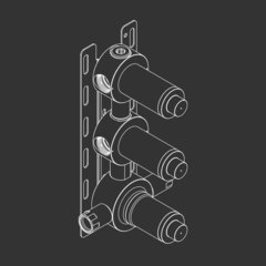 CEA Design PTR53 Внутренняя часть смесителя фото