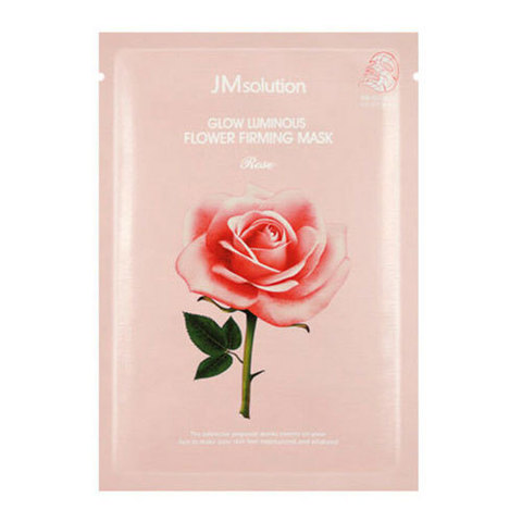 JMsolution Glow Luminous Flower Firming Mask - Маска с экстрактом дамасской розы