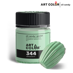 Сухой жирорастворимый краситель, 10 гр. Эвкалипт Art Color (Oil Candy)