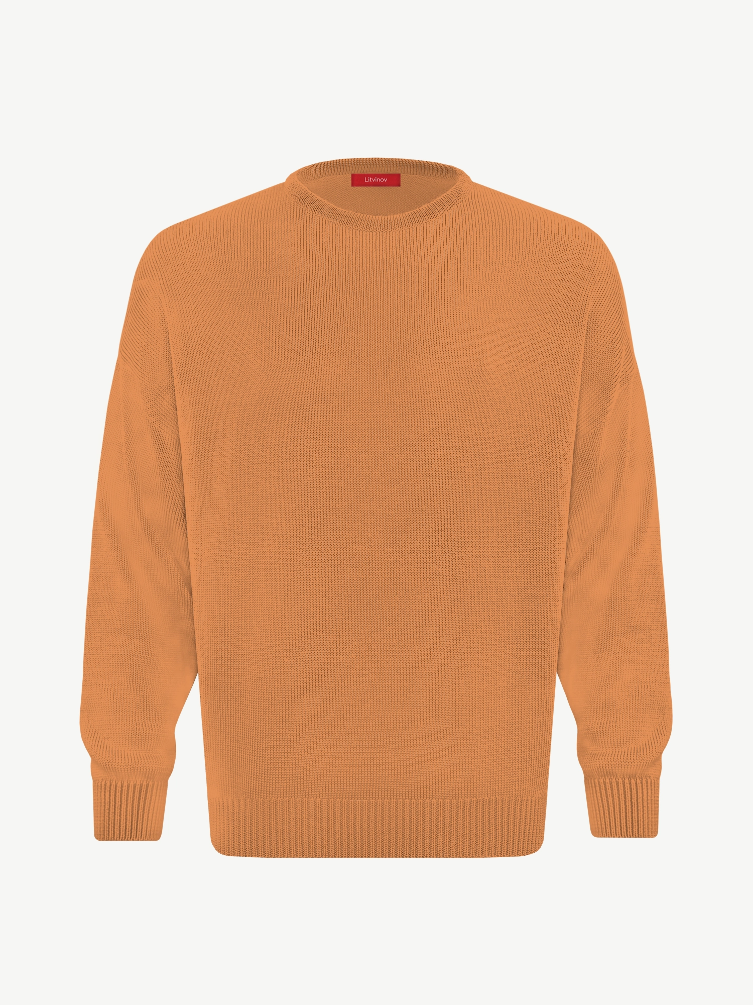 Джемпер оверсайз из мягкой шерсти