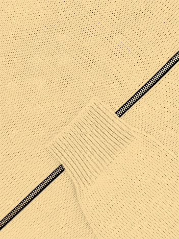 Толстовка на замке из мягкой шерсти