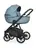 Коляска 2 в 1 Riko Basic Montana Ecco цвет 16 Blue (голубой)