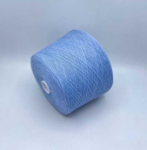 Zegna Baruffa (пр.Италия),art-Supergeelong  1/15 1500м/100гр.100%меринос , цвет-Голубой меланж(804/100/997) арт.36647