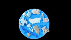 Силиконовый молд Детский № 6