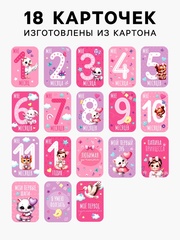 Набор для фотосессии малышки, 8*12 см, 18 шт