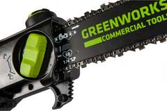 Высоторез-сучкорез Greenworks GD82PS25 82V (25 см) аккумуляторный, без АКБ и ЗУ