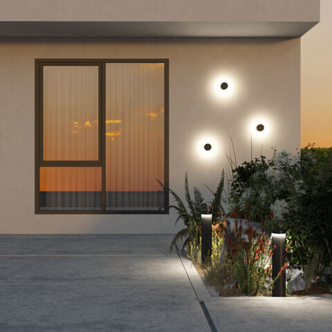 Ландшафтный светодиодный светильник Denkirs Vega DK9816-BK