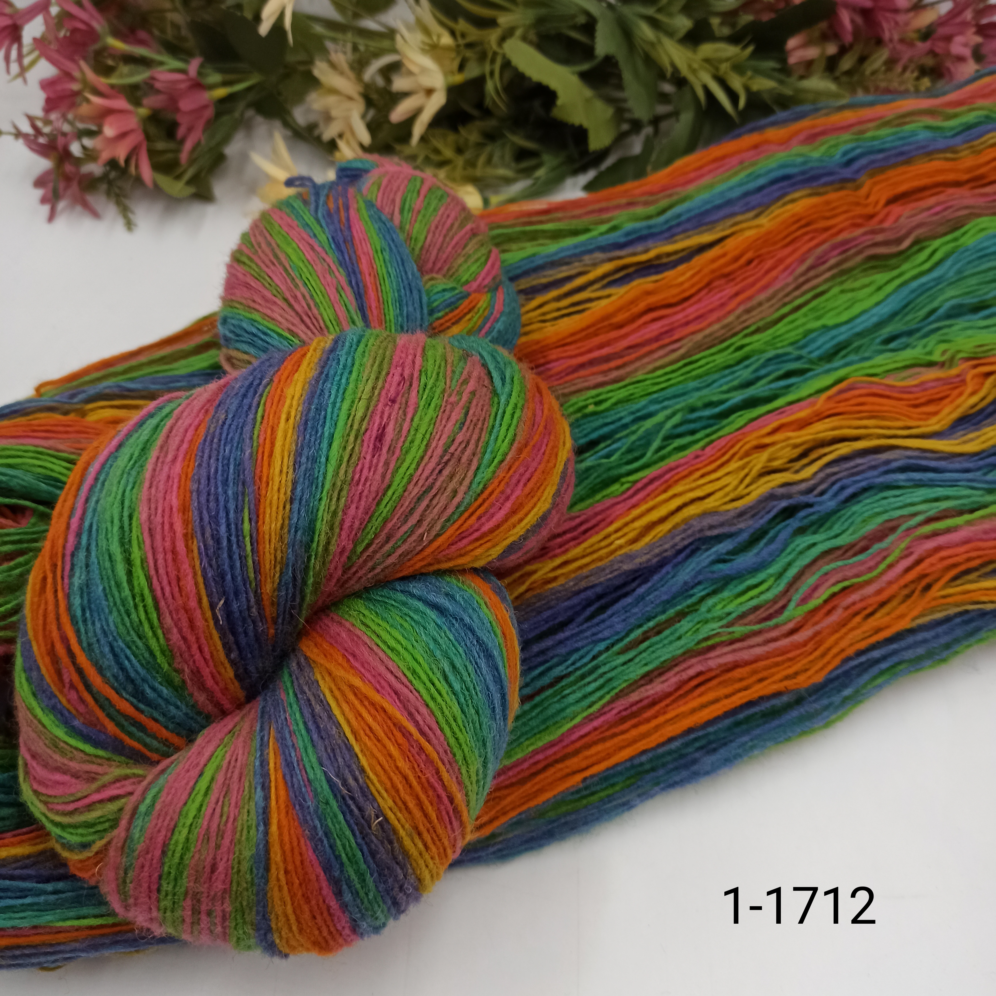 Дундага 6/1 шерсть секционного окрашивания 01-1712 420м/100гр