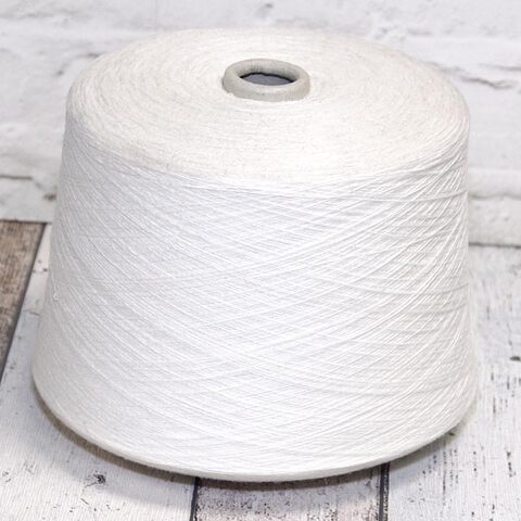 Смесовка с ангорой и мериносом NEW MILL VISOFT 2000 белый молочный