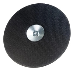 ЗУБР d 125 мм, шпилька d 8 мм, резиновая, опорная тарелка на липучке для дрели (3577-125)