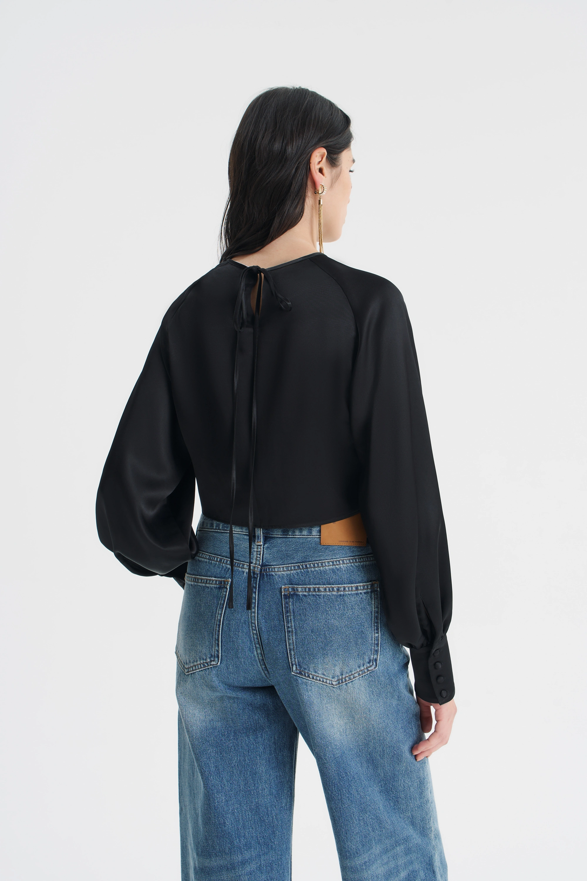 Блуза укороченная