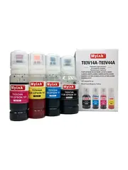 Чернила MyInk для Epson Ecotank L4167, L4266, L4263, L4267, L4268, L4269, L6279, L4165, L6268, L14158, L6168, L4153, L4156, L4169, L6298, L4151 (101/102) пигментные black 1x127мл - водные color 3x70 мл, KeyLock, комплект 4 цвета