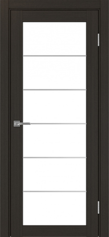 Турин_501АСС.2 молдинг алюм.хром.30 ЭКО-шпон Венге FL-LACбелый