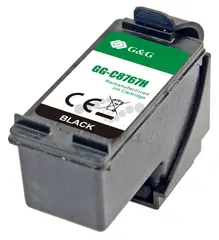 Картридж струйный G&G, аналог HP C8767HE/№130 черный 860стр. с чипом