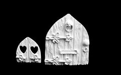 Силиконовый молд Двери ( серия домики для гномов и фей)